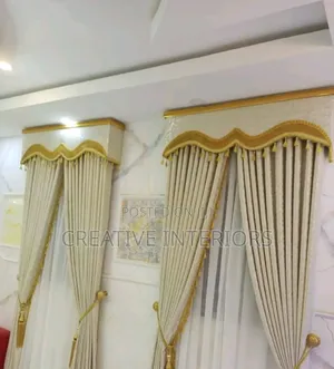 Quality Fabric Curtains With Board Frame