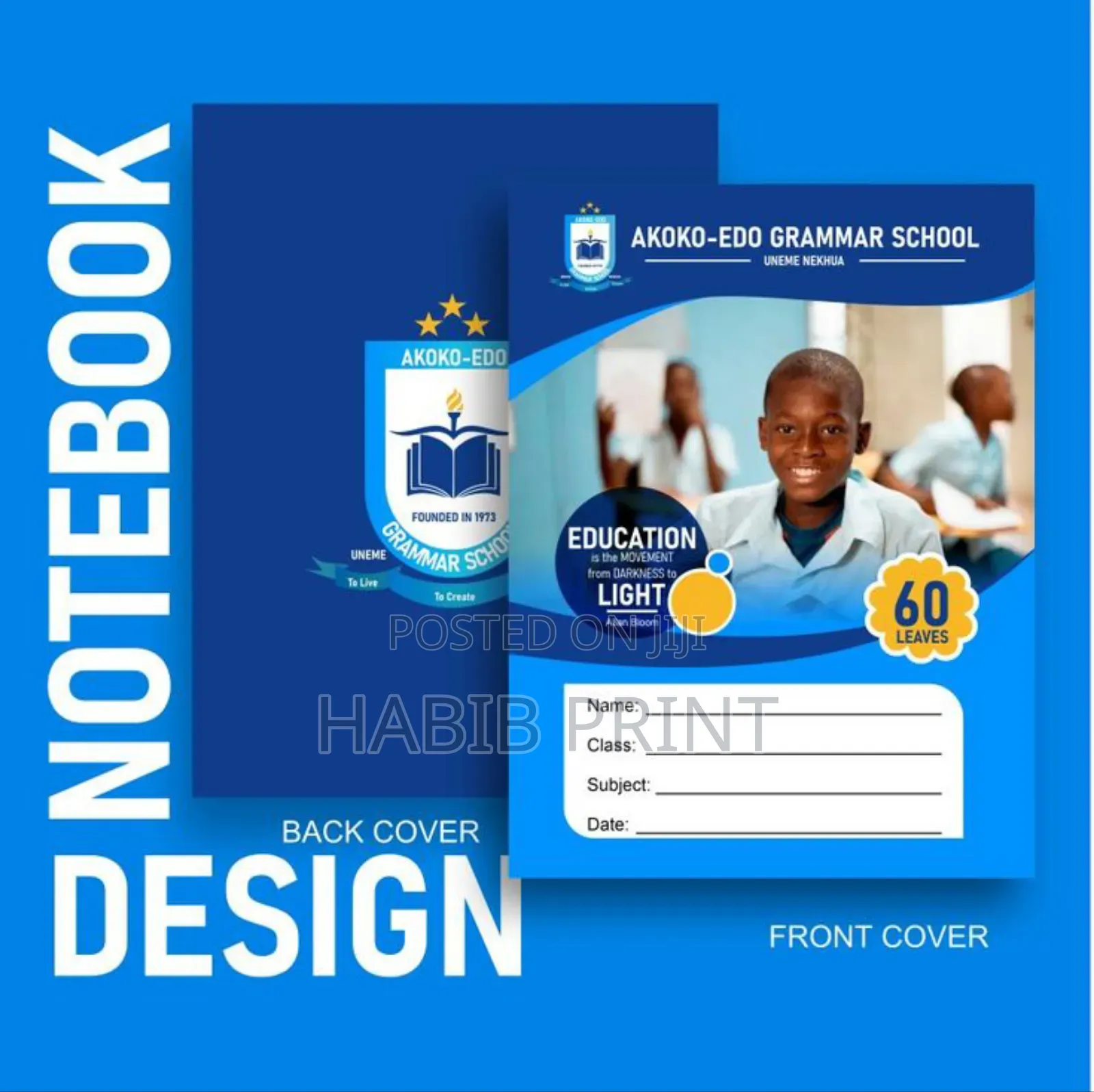 Note Book Print