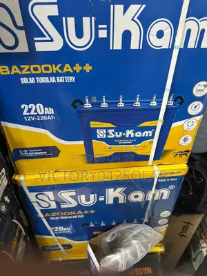 Sukam Solar Tubular Battery 220ah 12v