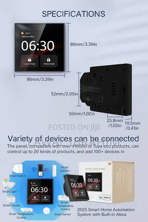 4inch Multifunctional Wall Pad