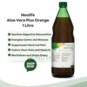 Aloe Vera Plus Orange - 1 Litre. Aloevera Refreshing, Delicious Drink