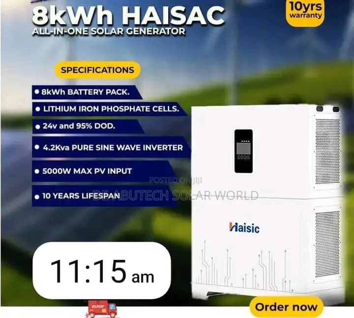 8kwh With 4.2kva All in One 24v