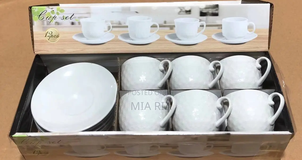 Tea Cups and Saucer