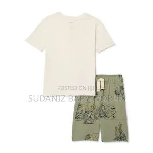 365 Kids From Garanimals Boys Mix and Match Henley Shirt and Short Set