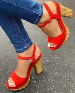 Luxury Block Heel Sandal for Women