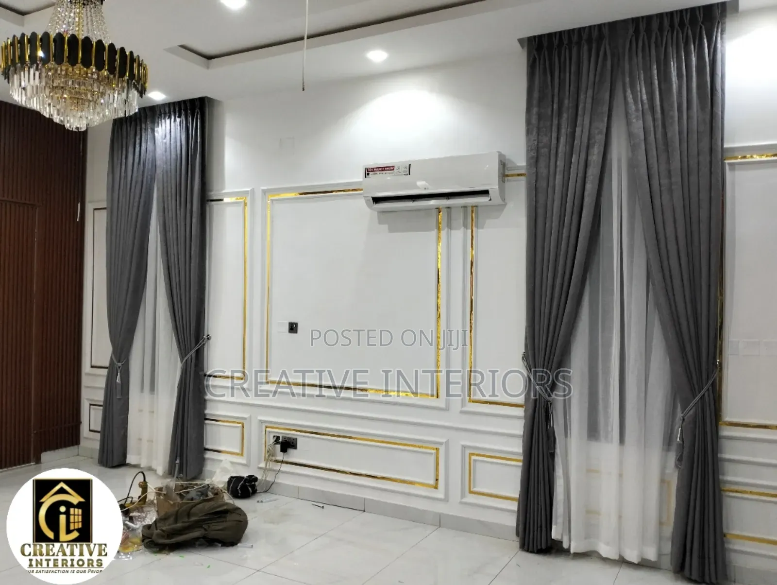 Pleated Design Curtains