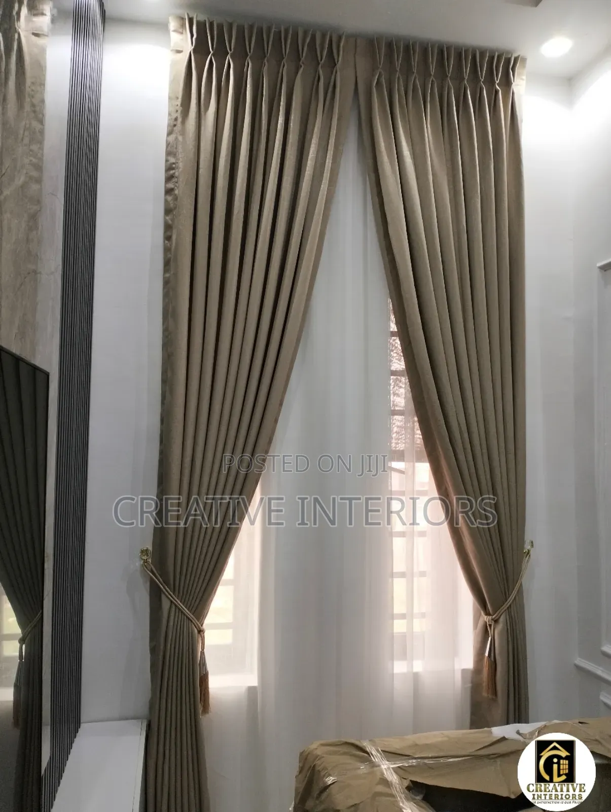 Pleated Design Curtains