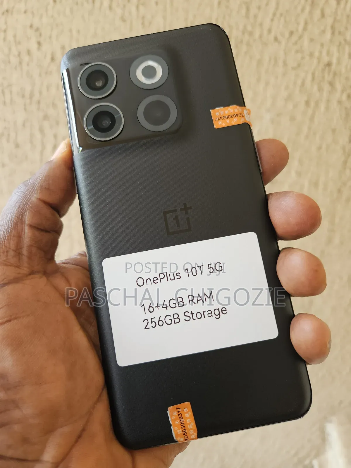 New OnePlus 10T 256 GB Black