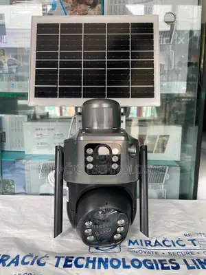 V380pro Dual Lens Solar Camera CCTV 6mp
