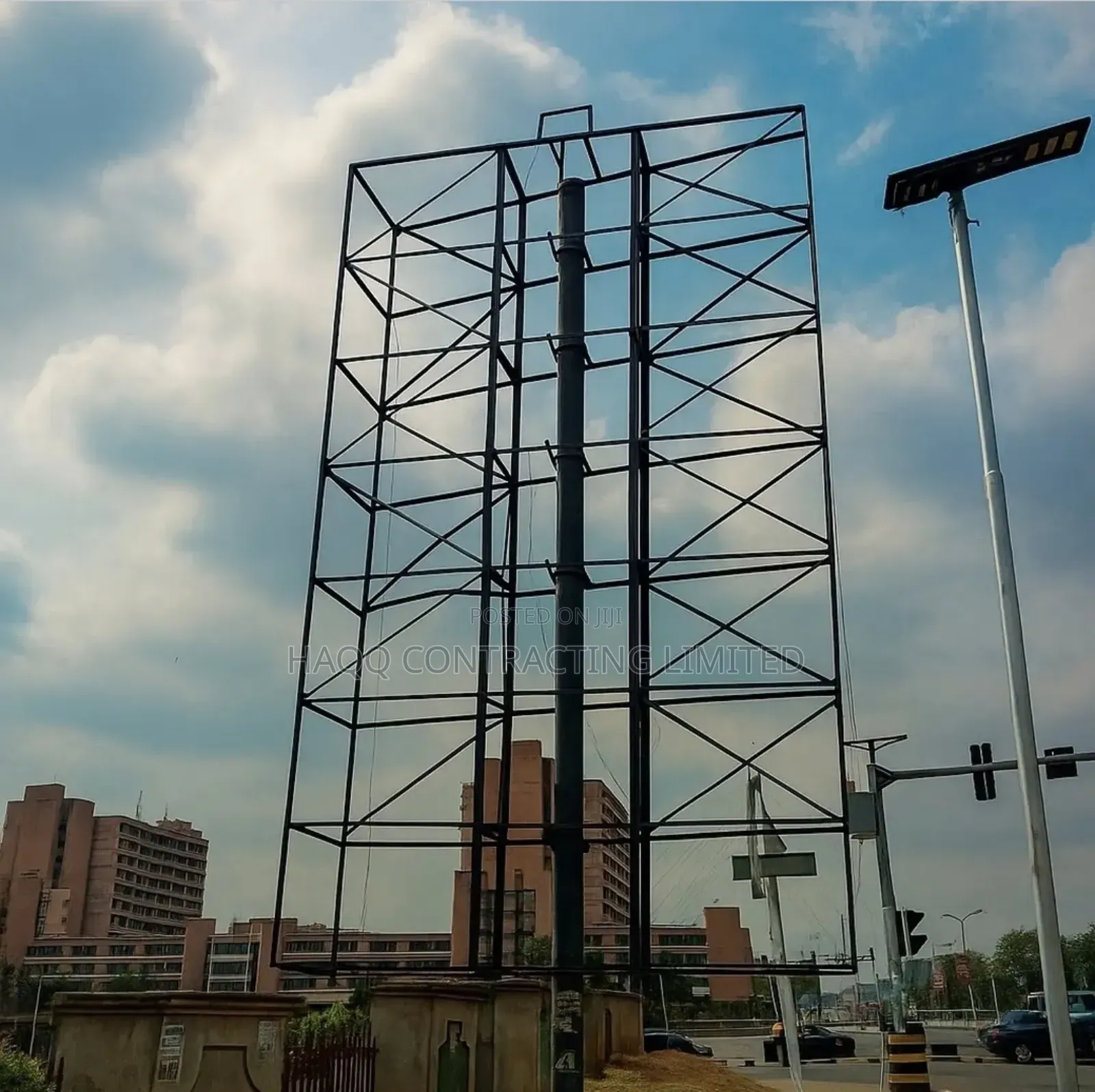 Billboard Fabrication and Erection