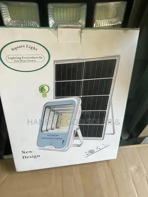 300w Solar Flood Light Comes With 2 Panels