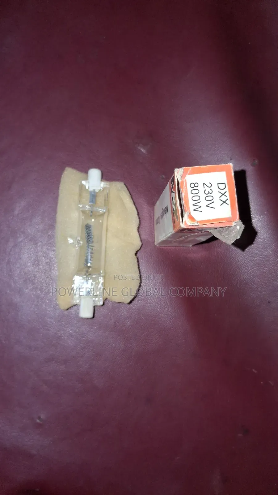 800w Halogen Bulb for Bulb Replacement Get From Powerline
