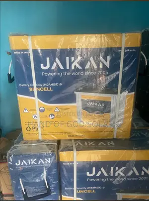 240ah Jaikan Tubular Battery Now Available in Stock