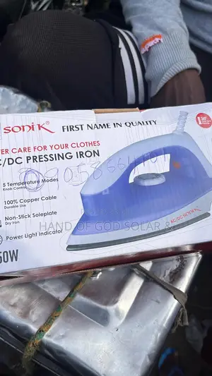 250w Sonik Solar Ac/Dc Iron Now Available