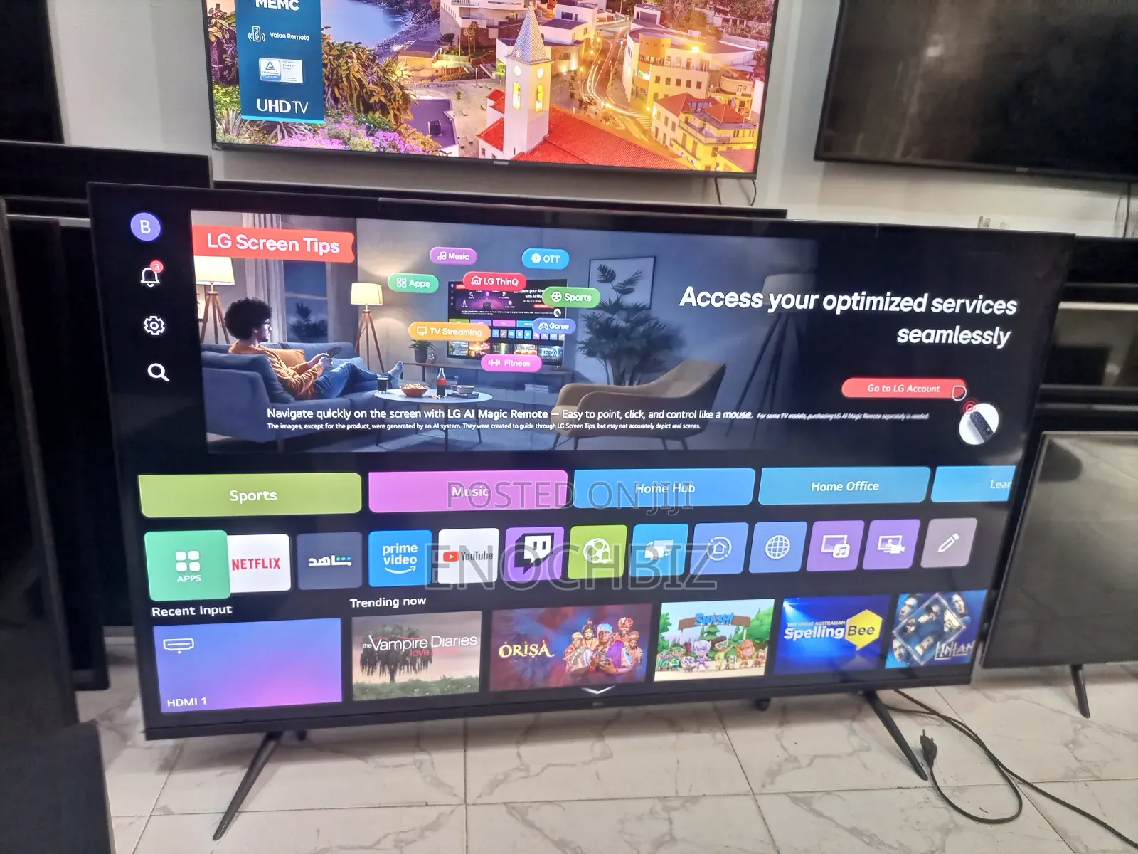 Nigerian Used 55 Inches Lg