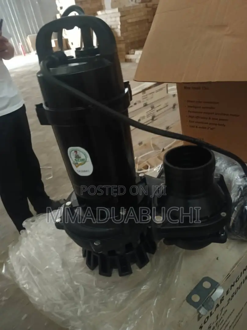 1hp Sewage Solar Pump