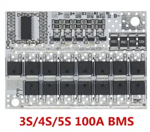 4s 100a 12v Bms For Lithium Phosphate 3.2v