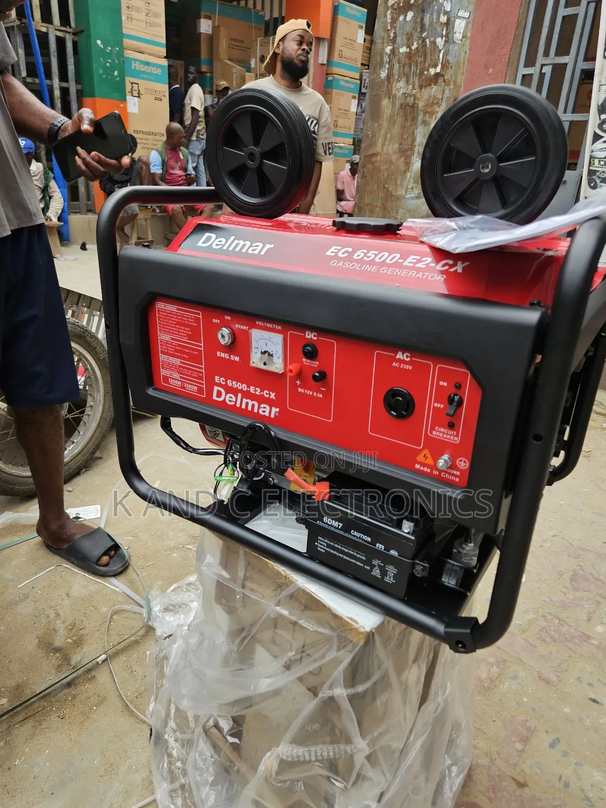 Delmar 3.5kva Petorl Generator Key Available