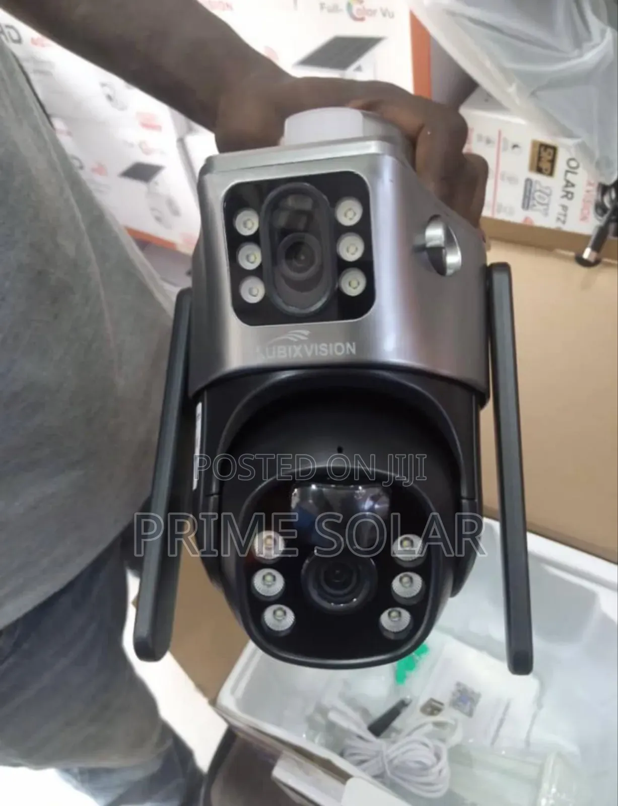 Double Lens Solar Camera 