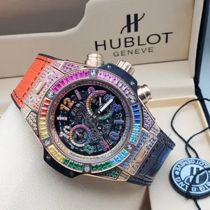 Pure Quality Luxury Men's Wristwatches Hublot Well Banded Package