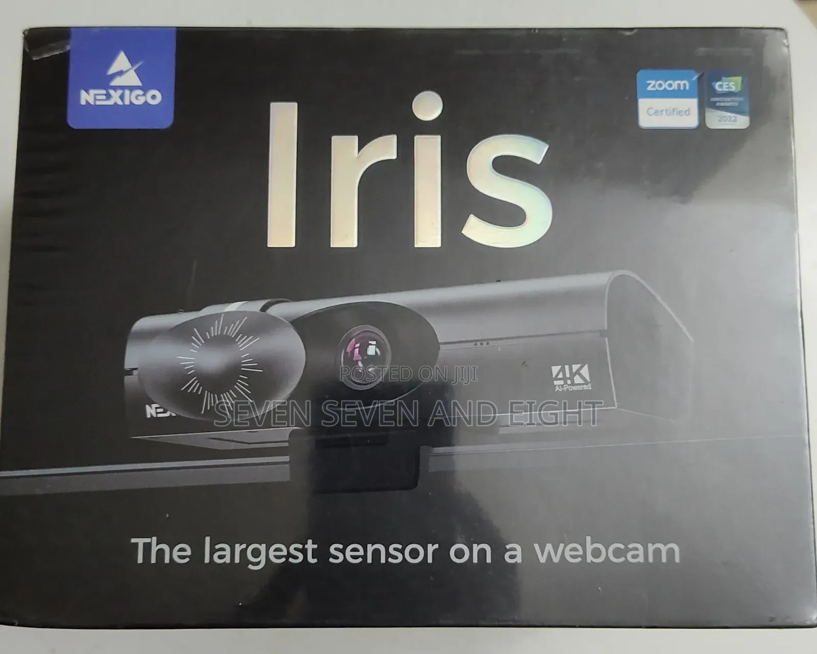 Nexigo Iris, Ai Webcam With 1/1.8" Sony_sensor for Zoom