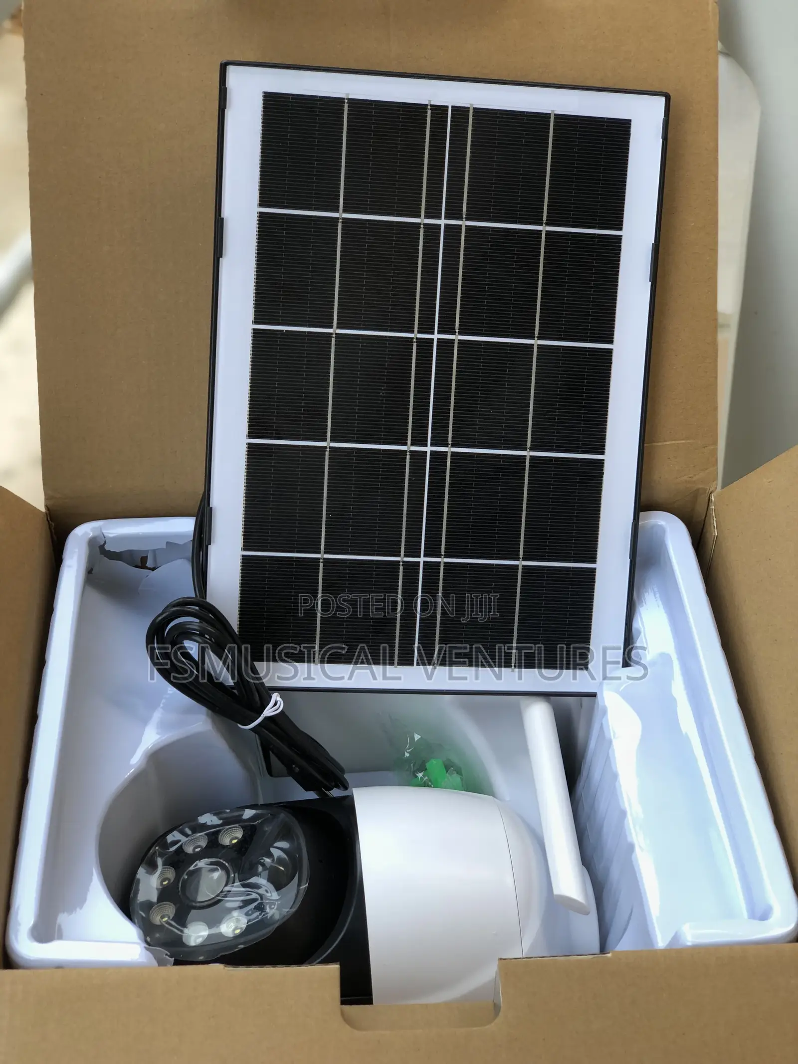 Single Lens V380 Solar Camera 4/5g