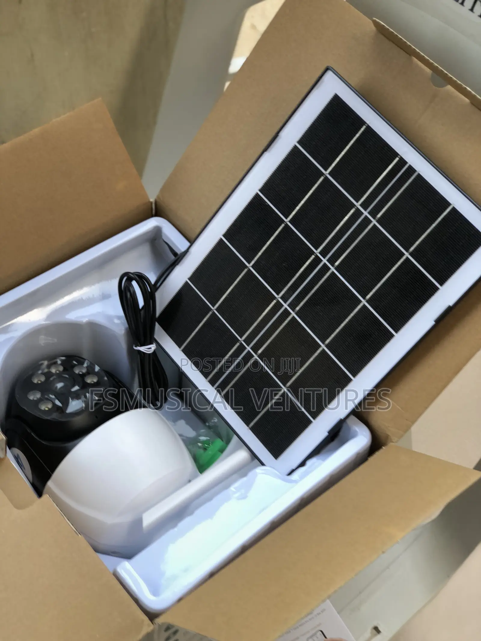 Single Lens V380 Solar Camera 4/5g