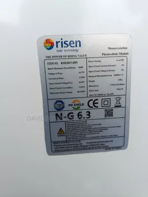 450watt Risen Solar Panel Halfcourt