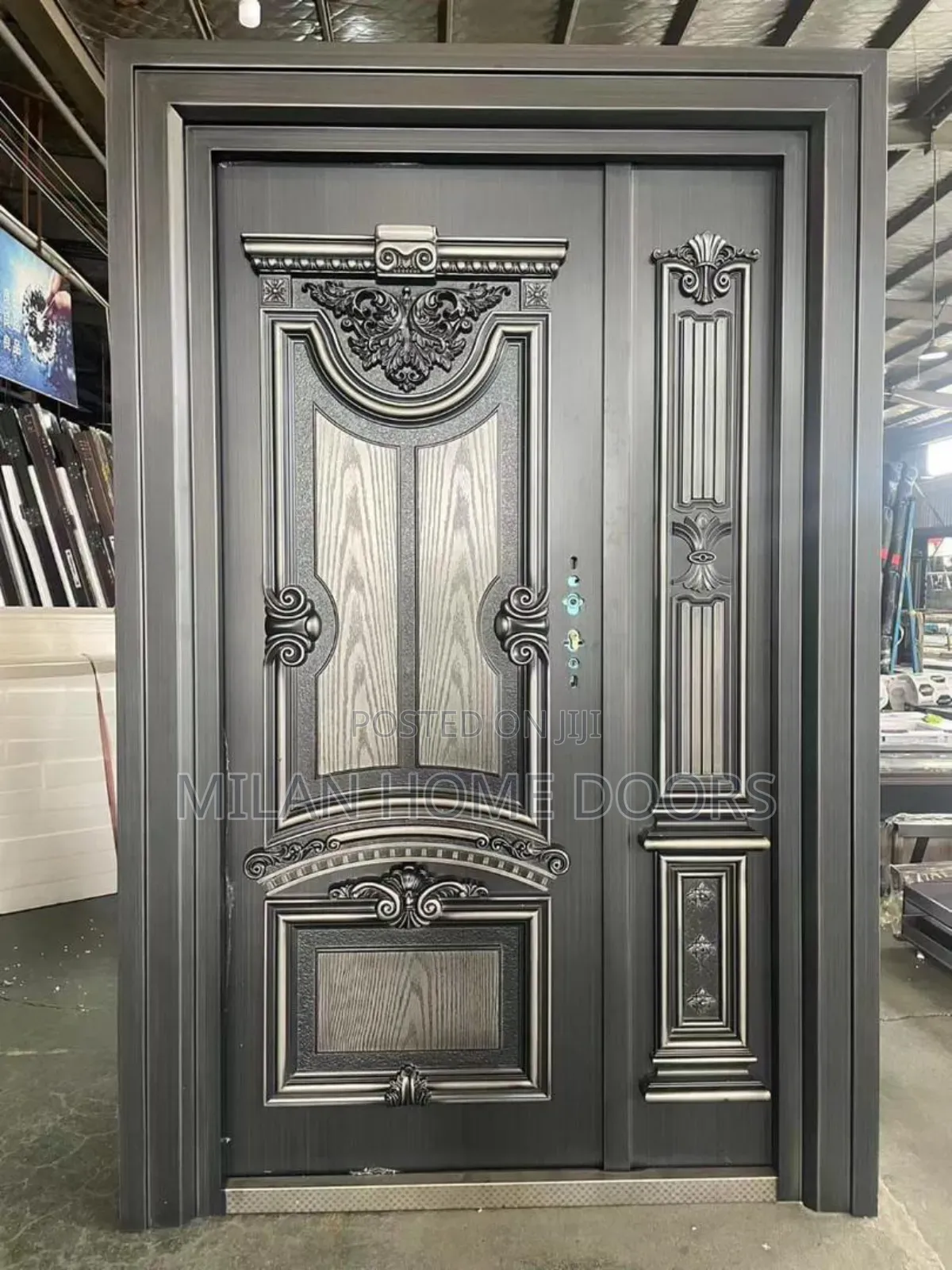 4ft 9" Frame Copper Security Door