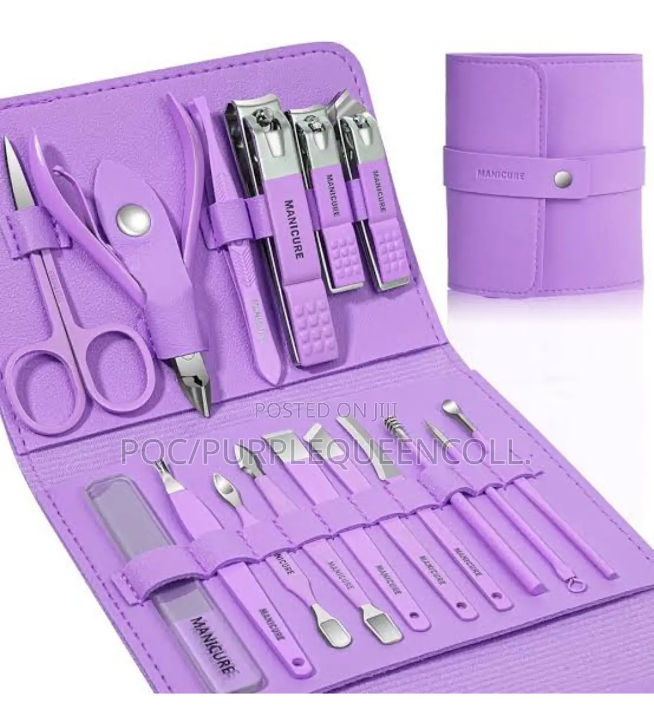 16 Piece Manicure and Pedicure Set