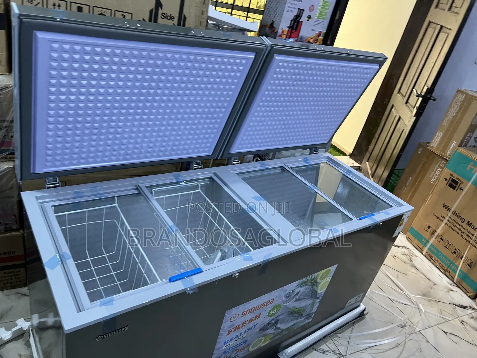 Snowsea Bd-700g 520l Freezer With Dual Temperature Control