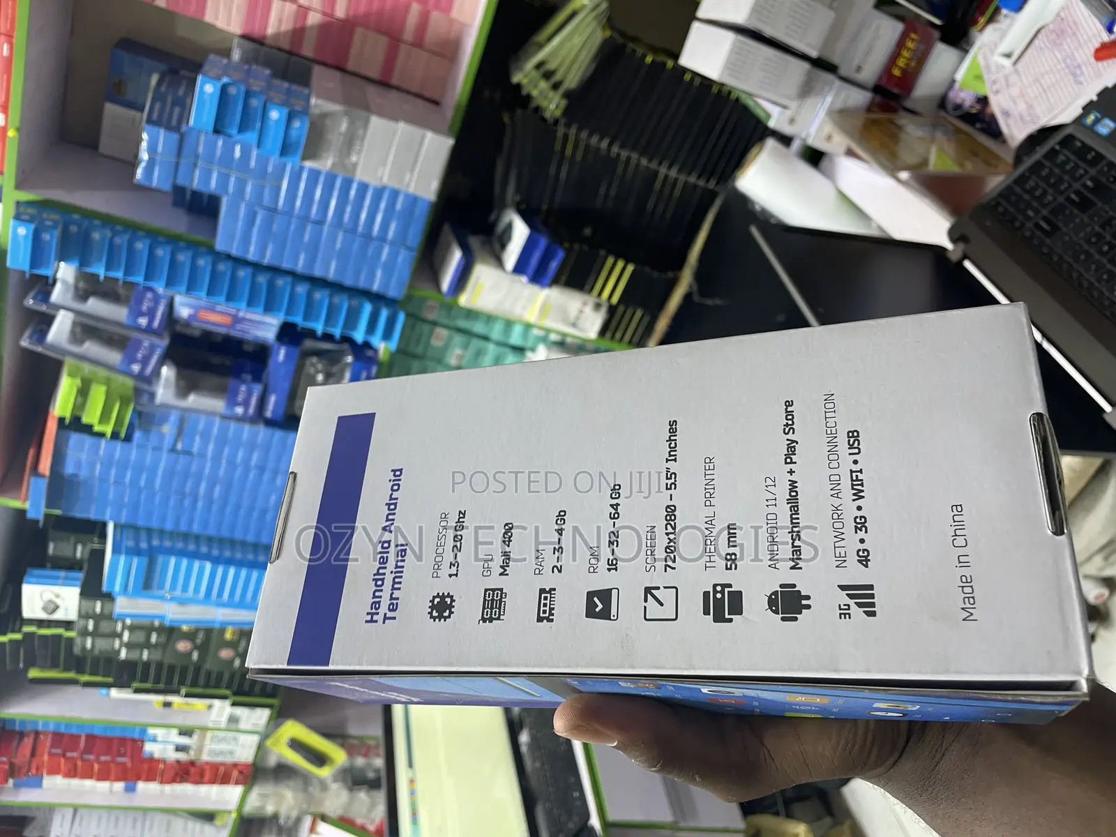 Handheld Android Pos and Payment Terminal