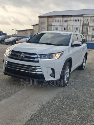 Toyota Highlander Limited V6 4x4 (3.5L 6cyl 6A) 2016 White