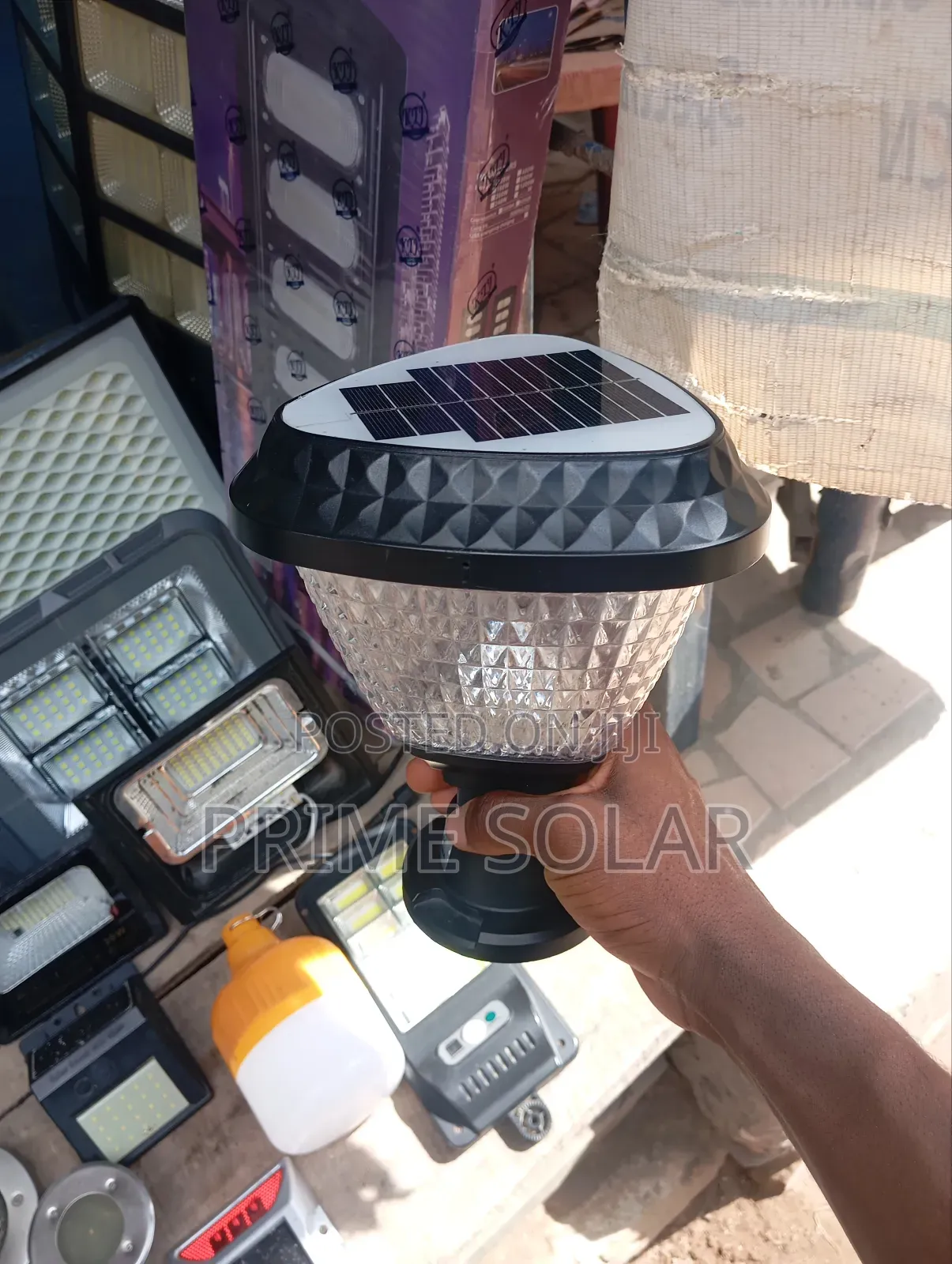 Dc Solar Fence Lamp Light 