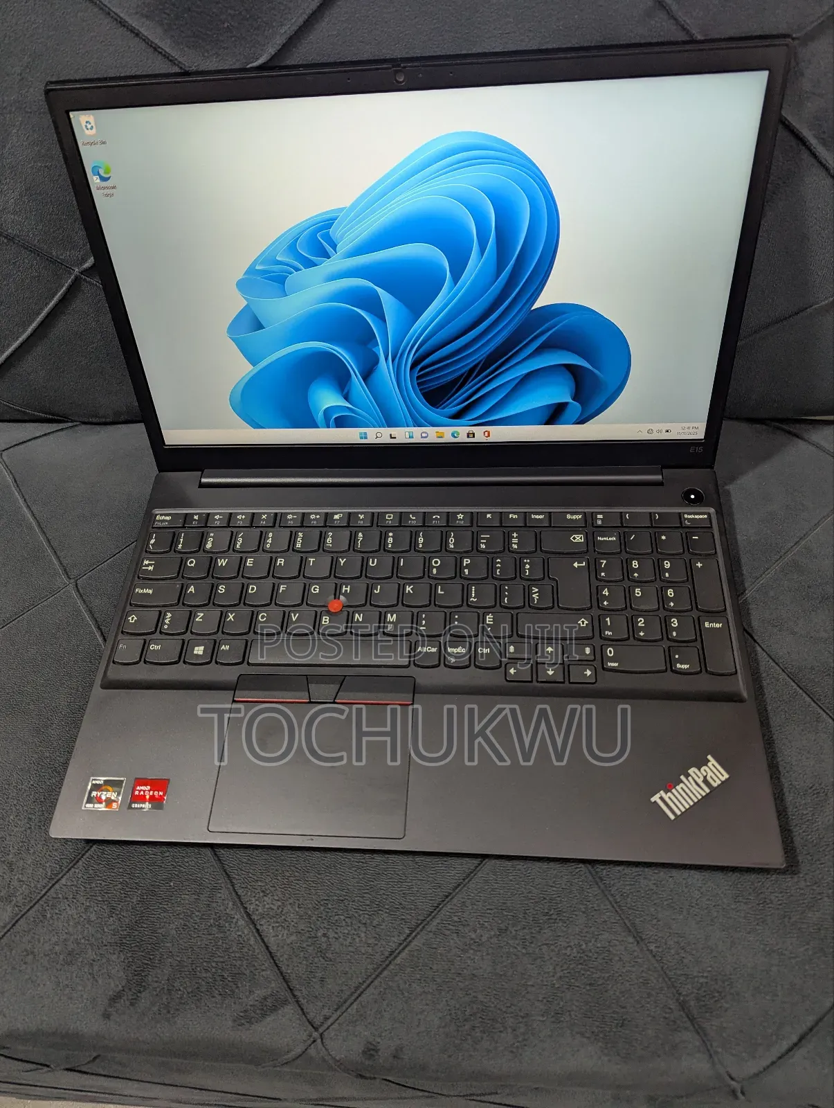 Laptop Lenovo Thinkpad E15 8GB AMD Ryzen 5 SSD 256GB
