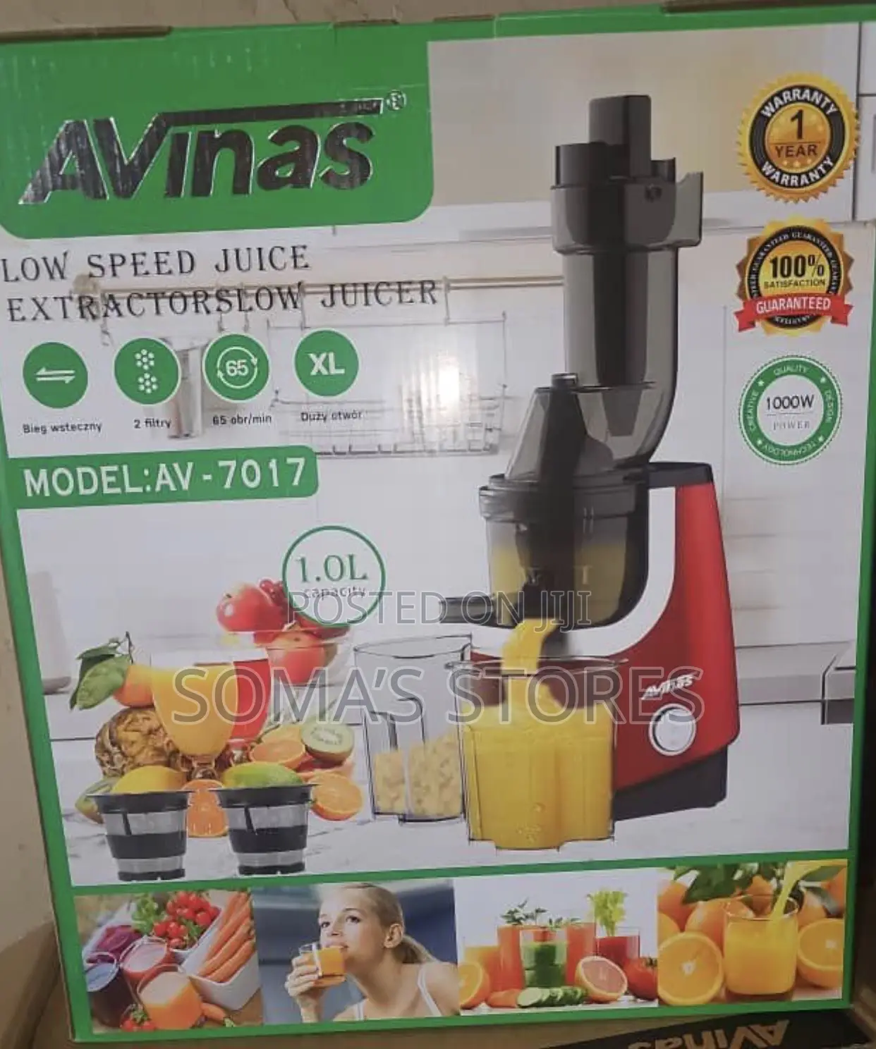 Avinas Slow Juicer