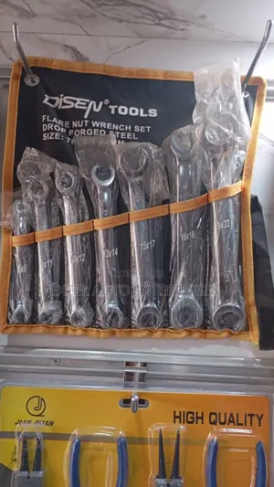 7pcs Flare Nut Wrench Set