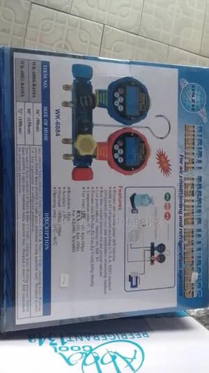 Digital Testing Manifold (Refrigerant and Air Conditioning