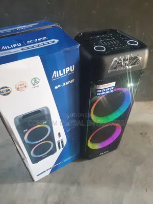 Bluetooth Rechargeable Public Adress System Ailipu 3121d 2 Mic