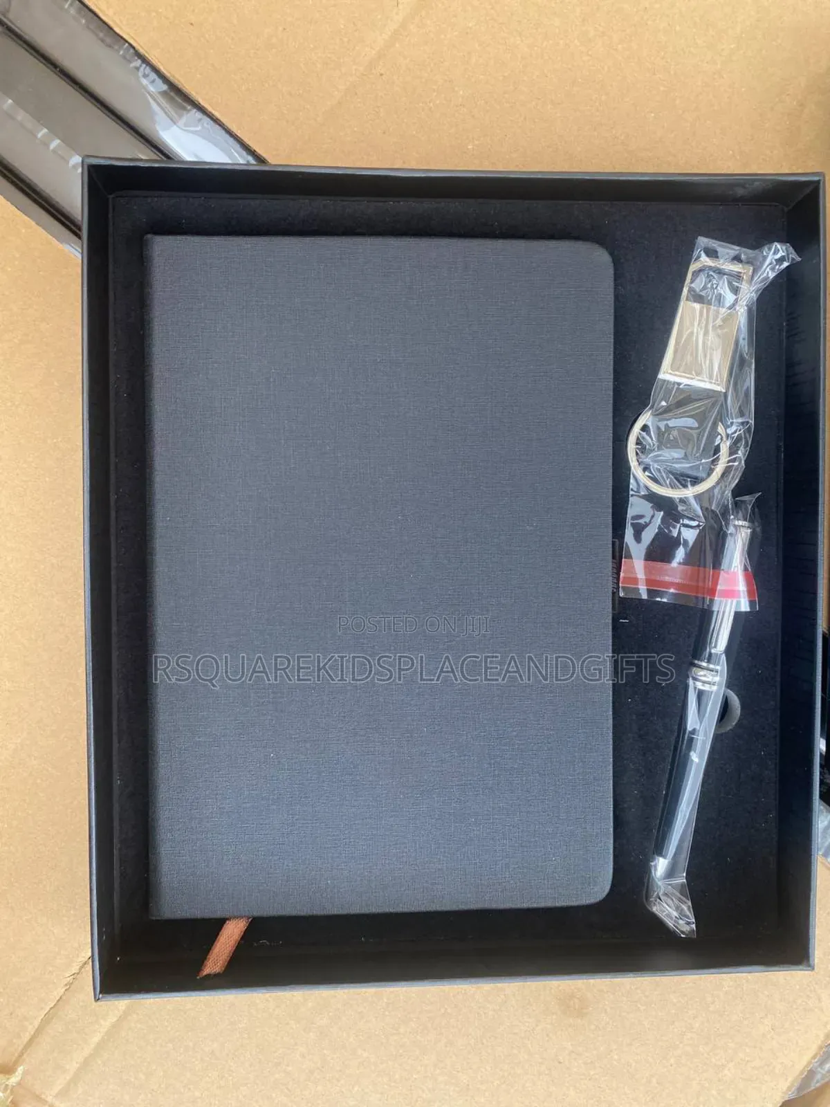 Diary ,Pen ,Key Ring Gift Set Only in Color Brown