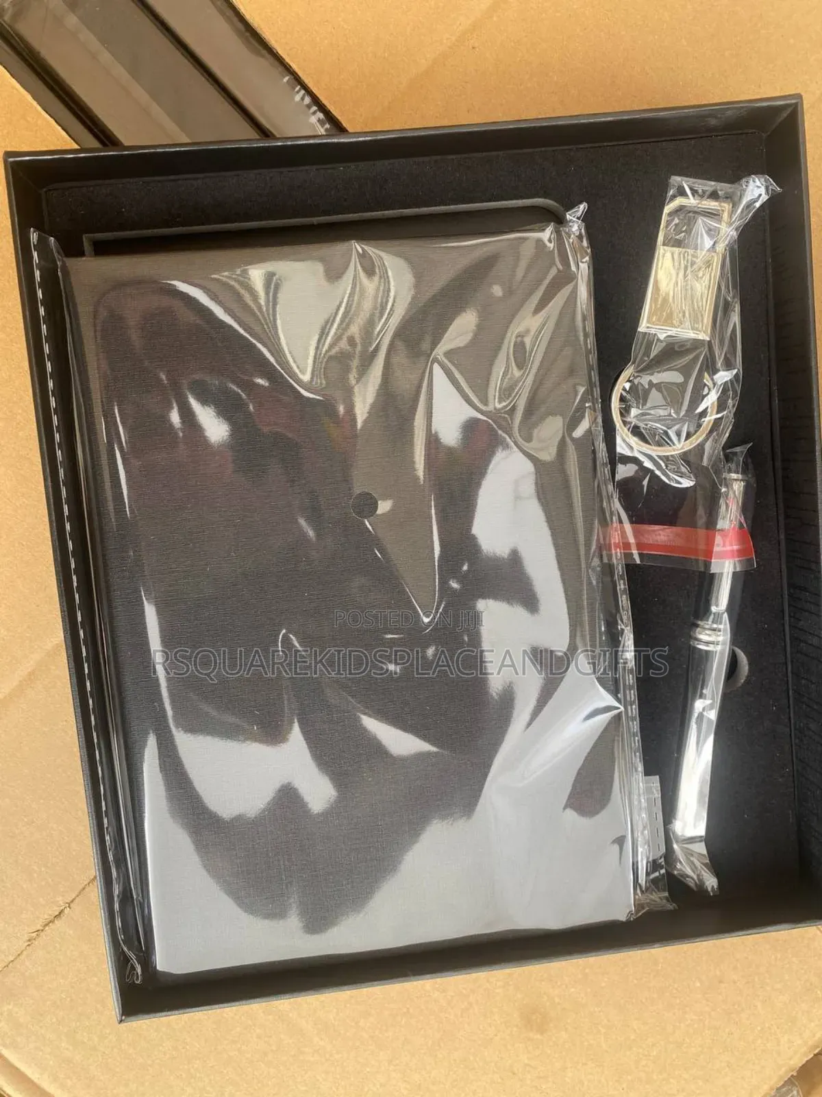 Diary ,Pen ,Key Ring Gift Set Only in Color Brown