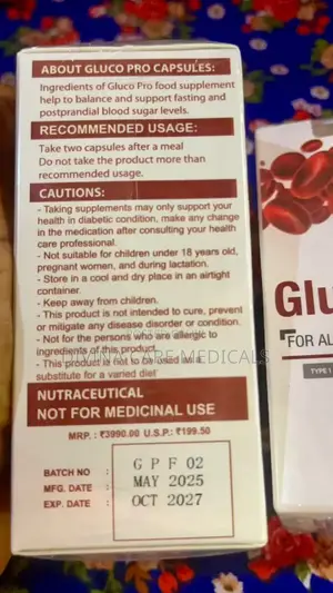Glucopro – Natural Blood Sugar Support Supplement | Fast Results