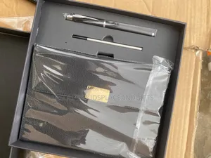 2 in 1 Note Pad With Pen and Pen Filler Set