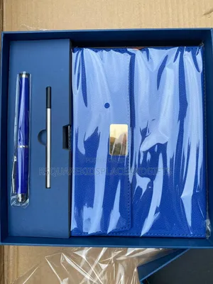 2 in 1 Note Pad With Pen and Pen Filler Set
