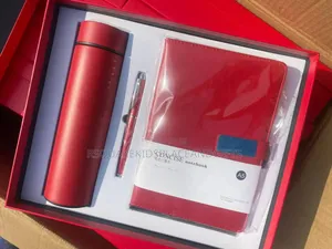 Pen, Flask and Diary Gift Set