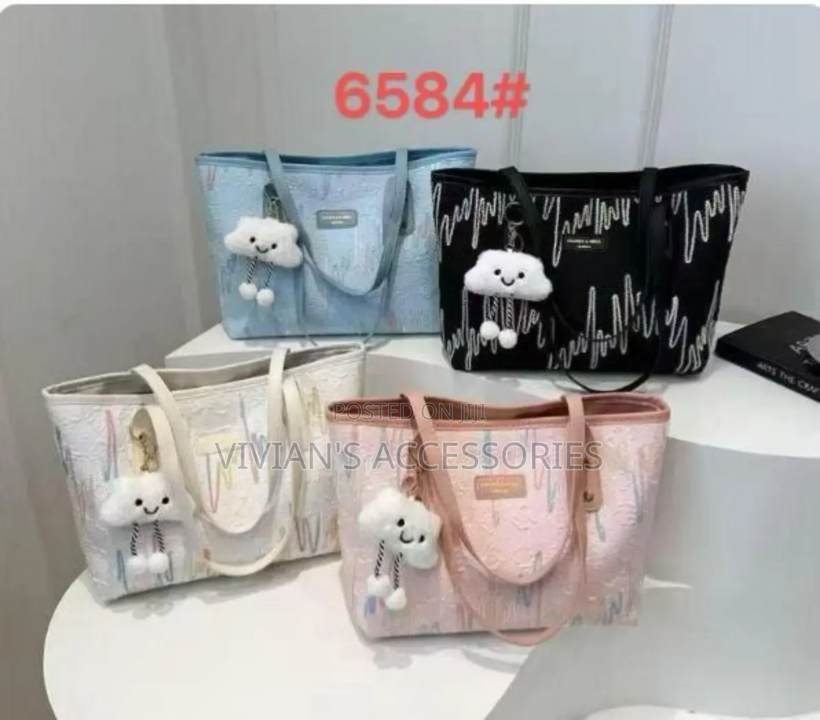 Cloudy Tote Bag