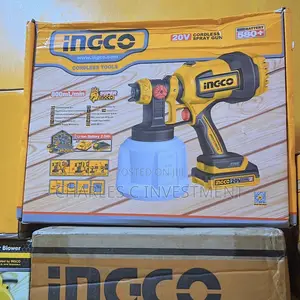 20v Ingco Cordless Electric Paint Sprayer – Fast Easy Painting