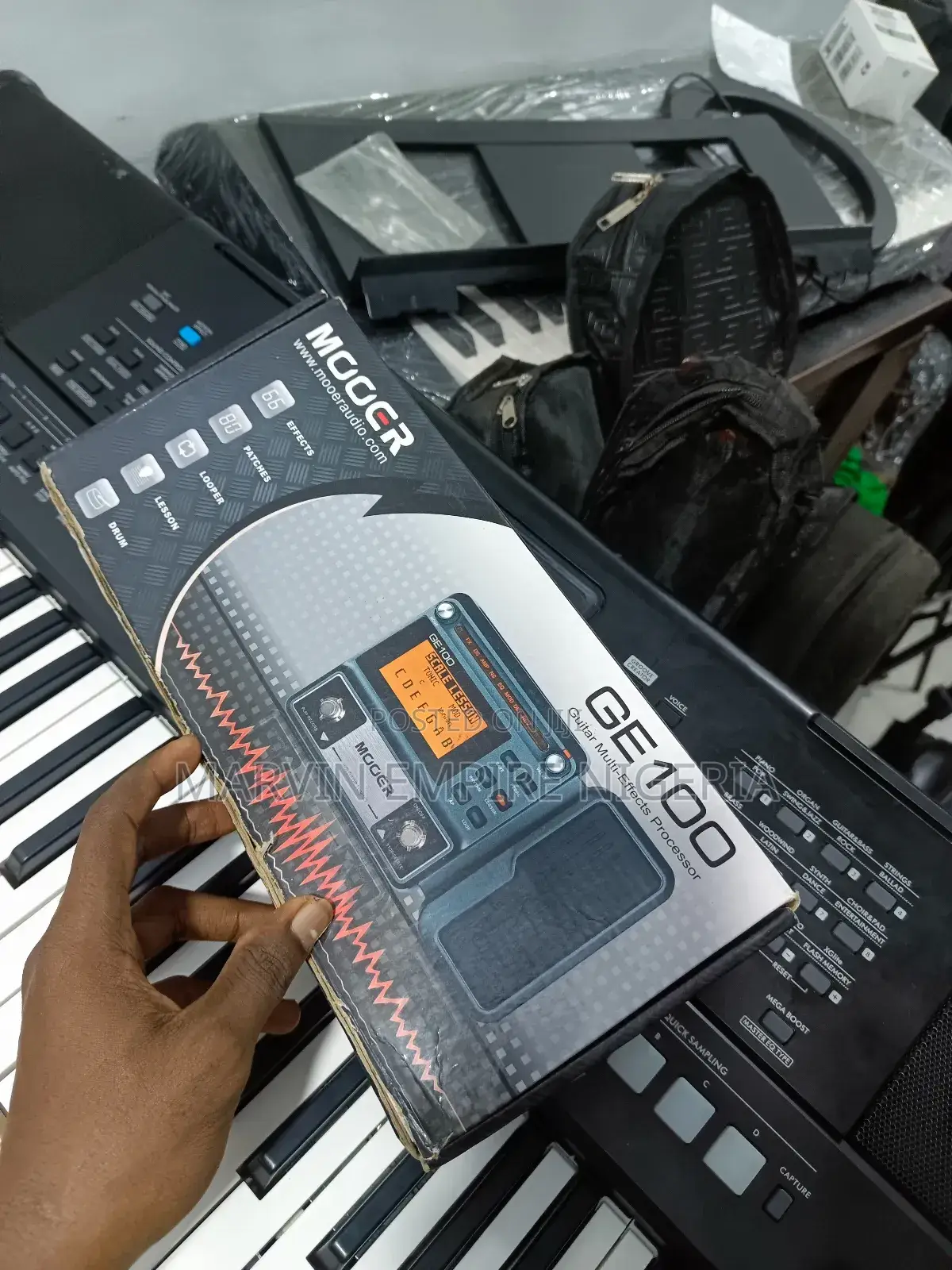 Mooer Ge100 Electric Guitar Effect With Multi Processor