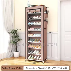 10 Steps Shoe Rack
