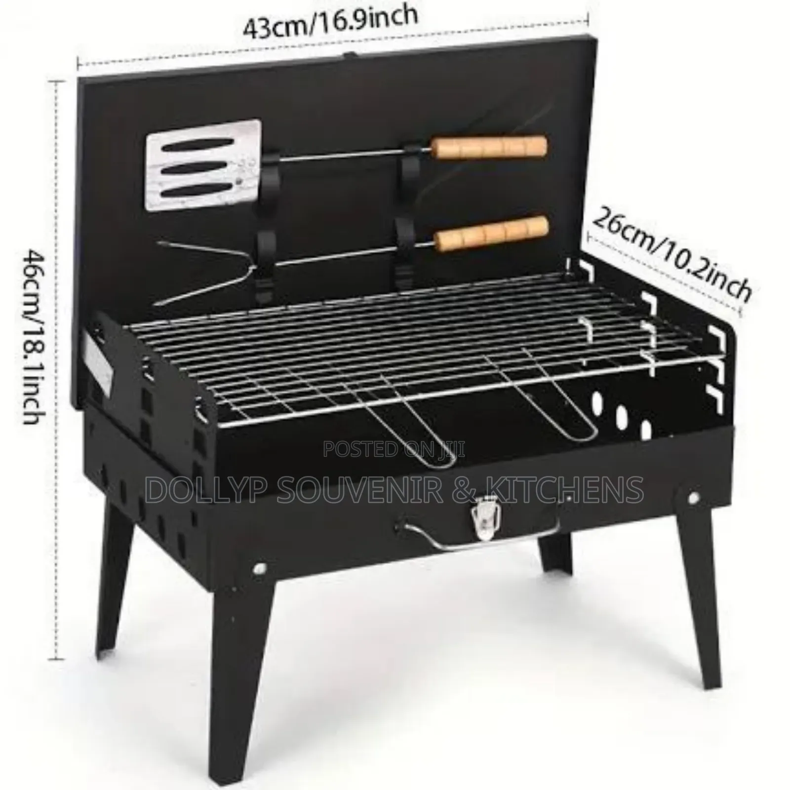 Charcoal Barbecue Stand